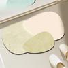 Bathroom Floor Mat Diatom Mud Non-slip Absorbent Soft Mat Bathroom Kitchen Foot Mat Bathroom Door Toilet Carpet