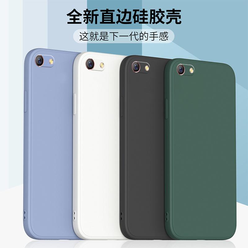 Подходит для чехла для мобильного телефона vivox1, защитного чехла vivos splus classic с прямыми краями, чехла из жидкого силикона 'Кубик Рубика', мягкого чехла