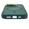 Чехол MagSafe для iPhone 16 Pro из коллекции Dark Green Magnetic от Hurtel