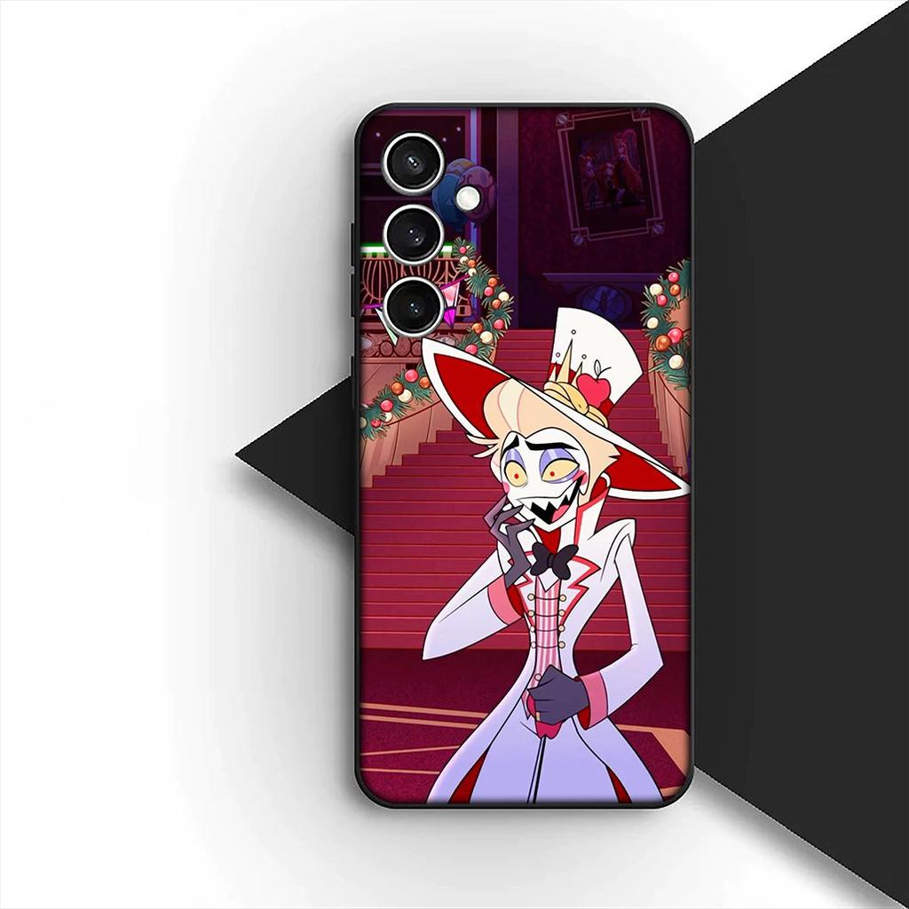 for Samsung Galaxy S10 S8 S9 Plus A33 A34 A31 70 A71 A72 Note 20 9 8 S10E Phone Case Alastor H-Hazbins Charile Hotels Angel Dust