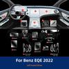 For Mercedes-Benz EQE 22 Car Interior TPU Protector Anti-scratch Film Auto Protective Transparent Anti-tear Sticker Accessories
