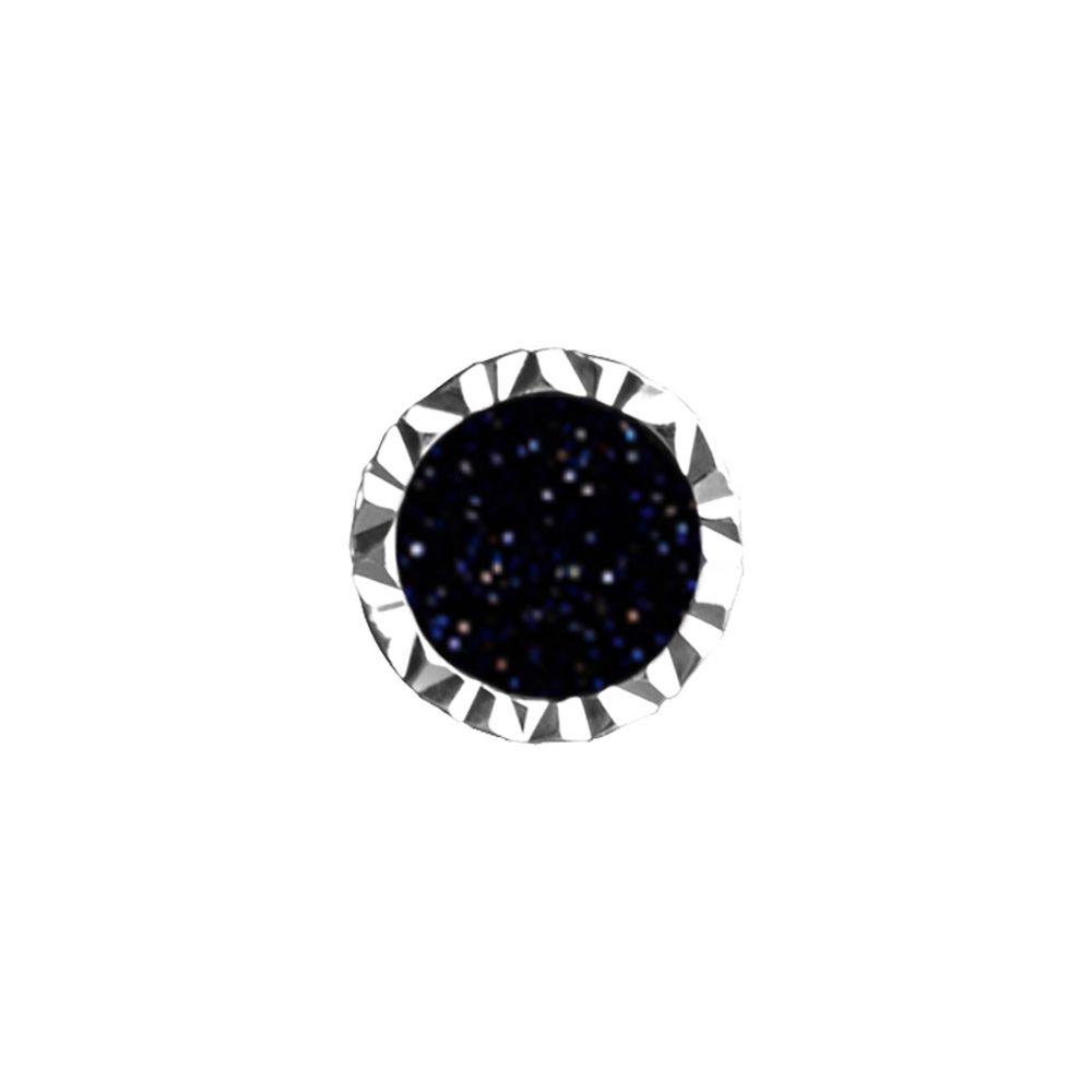 Stone Punk Изысканные серьги для мужчин Модная бижутерия Серьги в корейском стиле Серьги-пусеты из черного агата