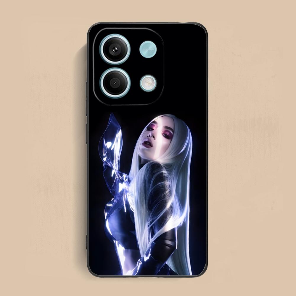 Fashion Ava Max Matte TPU Mobile Phone Case for Xiaomi Redmi 15 14 13 12 A5 3 2 1 C Plus 4G 5G Colorful Printing Cover