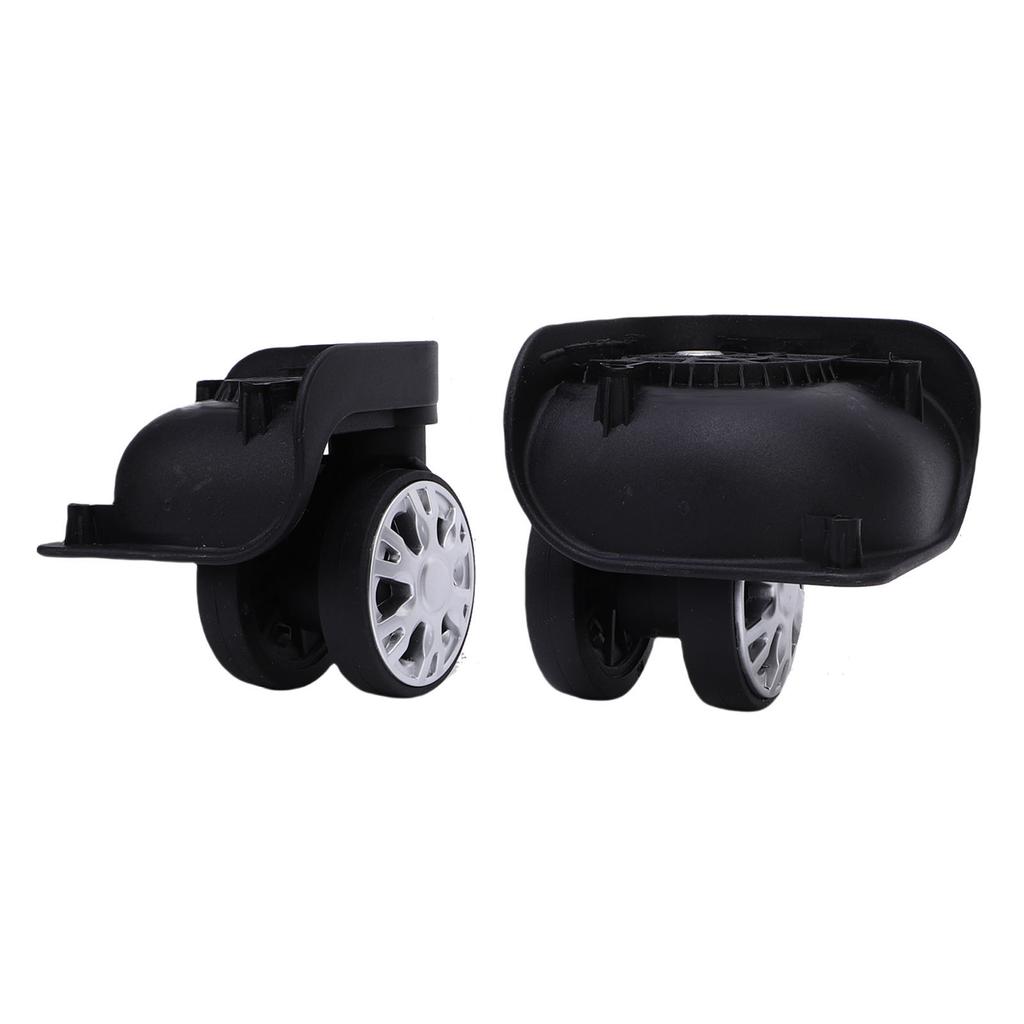 Колеса для чемодана, износостойкие, из АБС-пластика, бесшумные, амортизирующие, маленькие, поворотные, для замены