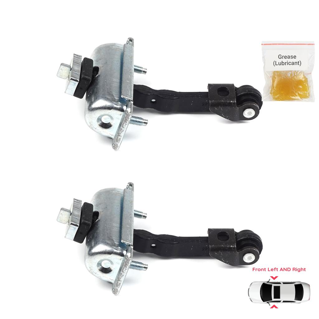 EDP828-1 2 Pieces Front Left AND Right Door Hinge Stop Check Strap Limiter for Ford Transit Custom V362 MK1 Tourneo 2012-2023 1933703