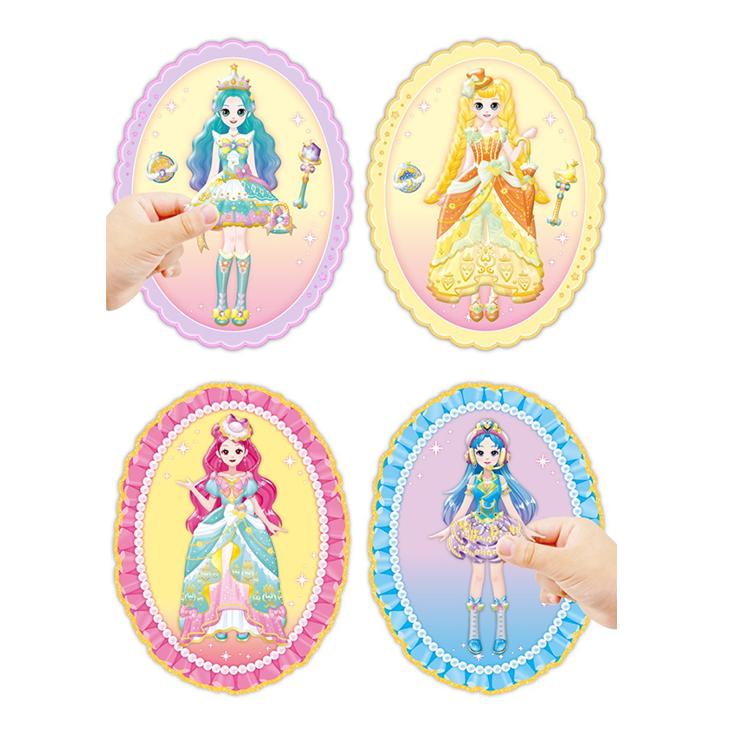 Сделано в Корее - Princess Catch! Стикер Teenieping Gold Cody (Принцесса вечеринки / Принцесса-идол) (3 варианта)