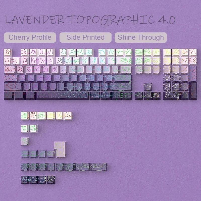 Xiaomi 2026 Super Contour PBT Колпачки для клавиш Боковая подсветка Механическая клавиатура Оригинальная заводская высота для 61/68/75/84/87 клавиш Игровая клавиатура