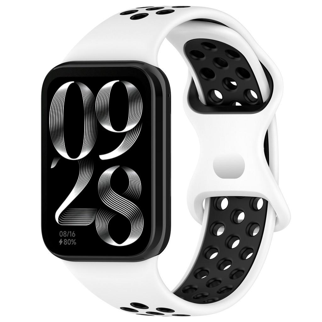 Sport Silicone Strap for Redmi Watch 4/Xiaomi MI Band 8 Pro Band Accessories Replacement Watchband Bracelet for MiBand 8Pro