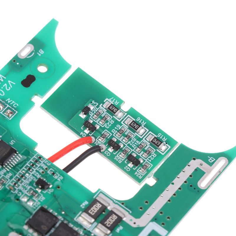 1 шт. Для Dewalt 18/20 В Dcb183 Dcb206 Dcb203 Dcb200 Ключ Светодиод Литий-ионный Аккумулятор BMS PCBA Зарядка Защита от низкого напряжения Печатная плата