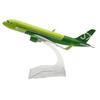 Литье под давлением 16 см Модель самолета Аэробус A320 Российские авиалинии S7 Модель самолета Металлические игрушки Коллекция Дисплей Самолеты Декор