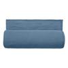 Quilted Washed Microfiber Throw "Céleste" 150 X 200 Cm Vent Du Sud - Céleste Metal Blue