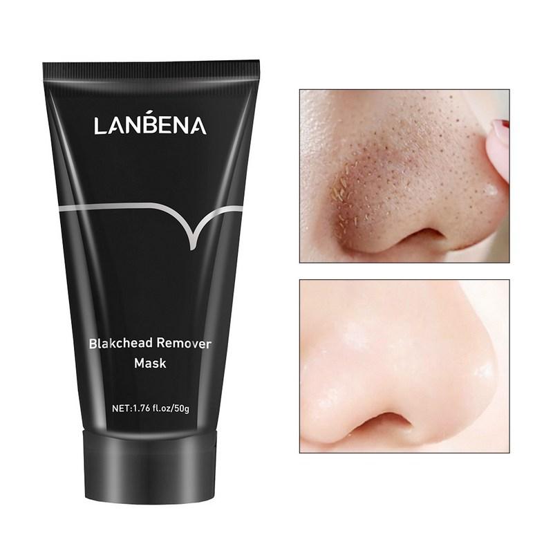 LANBEINA Amazon #1 Bestseller Blackhead All-Kill Wash-Off Mask Pack LBN-01, 50g, 2 pcs