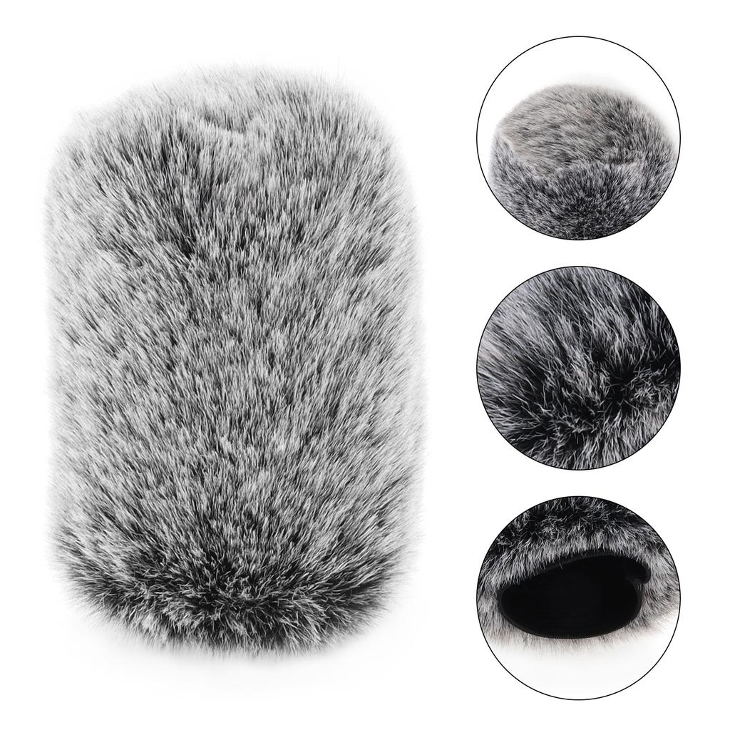 Наружный микрофон, ветрозащитная муфта, поп-фильтр, пушистая ветрозащитная крышка, ветрозащитная муфта для микрофона