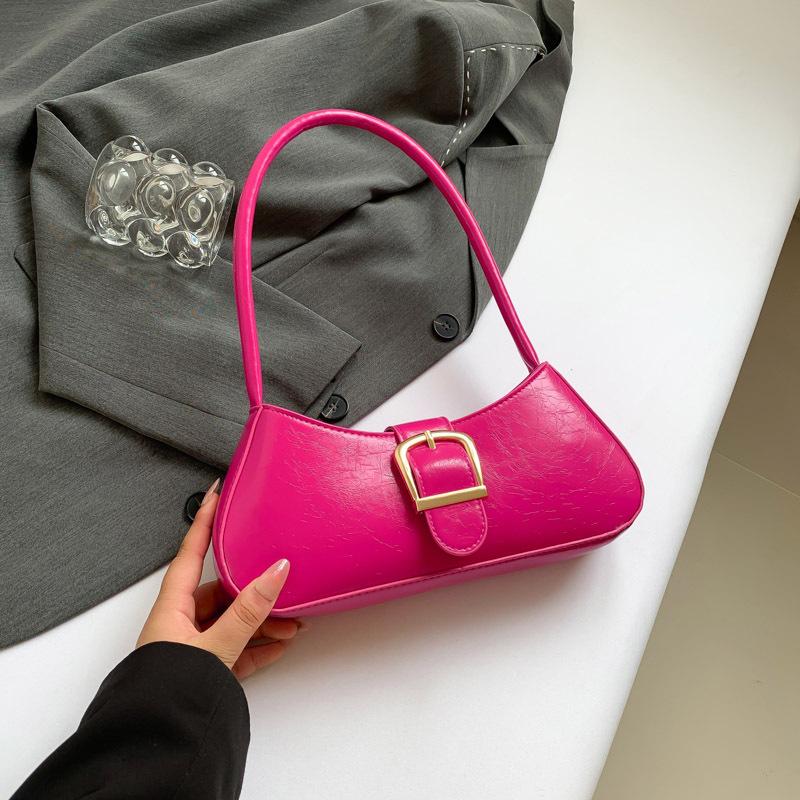 2024 летняя новая тенденция модная ретро сумка подмышкой нишевая дизайнерская сумка через плечо простая модная сумка-мессенджер