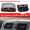 For Toyota Corolla 2008 2009 2010 2011 2012 2013 Center Dash A/C Outlet Air Vent Panel Air Outlet Cover Replacement Accessories