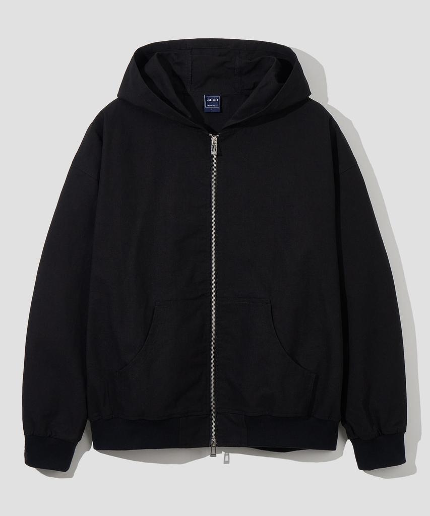 Худи Agod Bio Washed Ripstop [Черный]