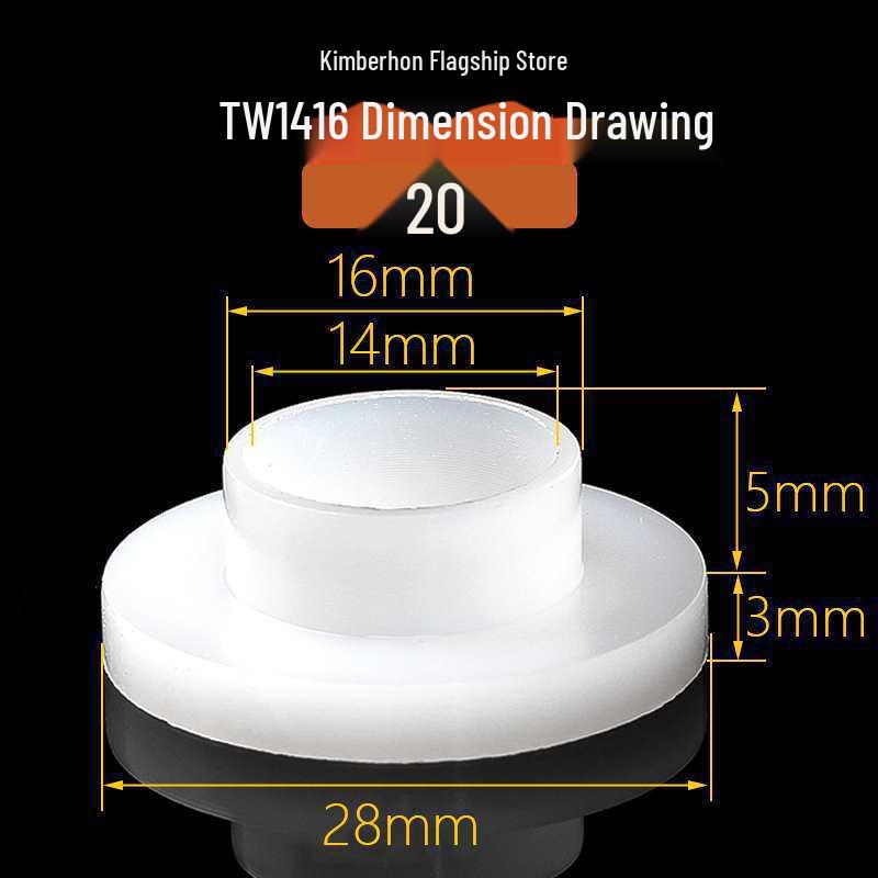 T-Shaped Insulating Sleeve Step-Style Shaft Bushing
