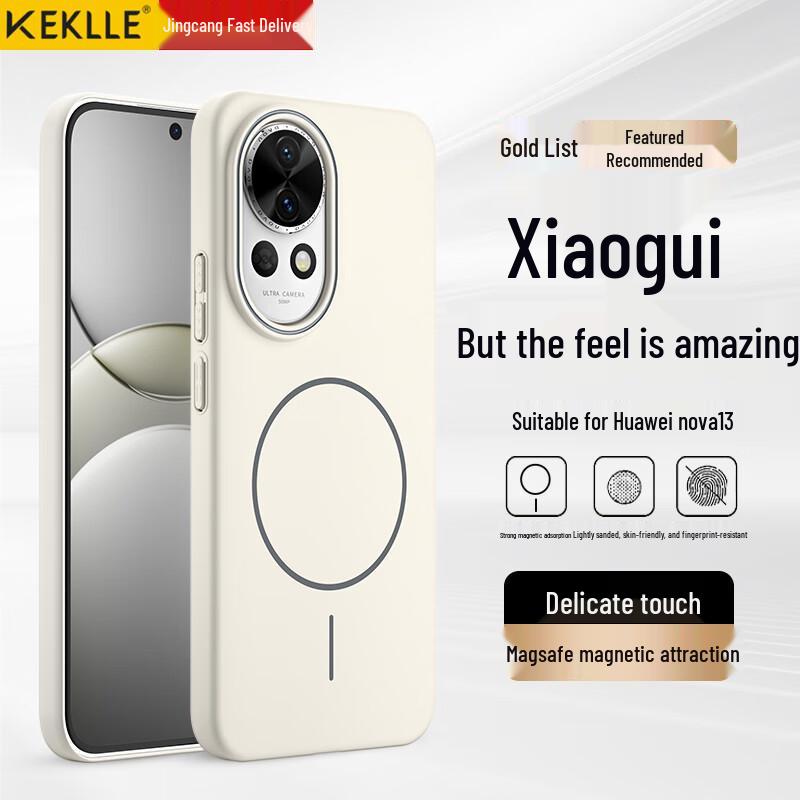 KEKLLE Матовый противоударный чехол MagSafe для Huawei