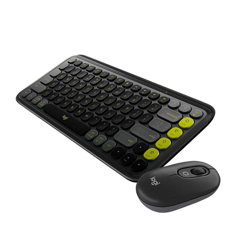 Logitech КОМБО ИКОНА ПОП Беспроводной набор клавиатуры и мыши