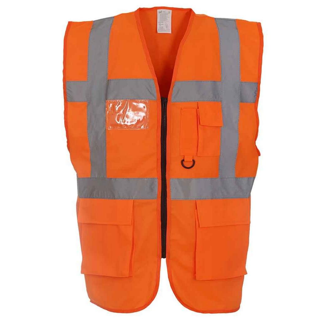 Yoko Unisex Adult Executive Recycled Hi-Vis Waistcoat