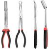 QWORK Car Spark Plug Wire Removal Pliers Tool, Sleeve Type Spark Plug Puller + Round Spark Plug Pliers, QS30577