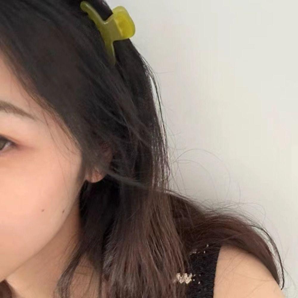 Colorful Small Shark Clip Mini Acetic Acid Side Clip Funny Acetic Acid Hair Claw Gifts