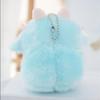 Little Sheep Plush Keychain Kawaii Cartoon Animal Stuffed Doll Lovely Pendant for Kids School Bag Decor