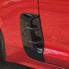 Car Front Door Fender Hole Grille Leaf Plate Air Outlet Decoration Cover Strip For Kia Stinger 2018-2023 Exterior Styling