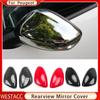 2Pcs Car Rear View Mirror Protection Cover Trim for Peugeot 2008 2016 -    2022 Side Mirror Covers Accessories