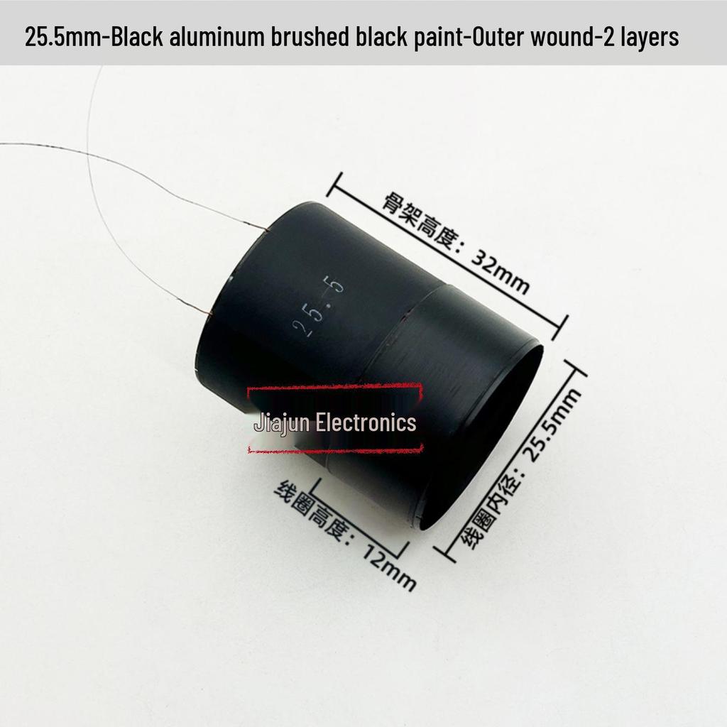 Ремонтный комплект для звуковой катушки низкочастотного динамика - Алюминиевый провод: 25-125, Размеры катушек: 65,5 мм, 75,5 мм, 99,5 мм