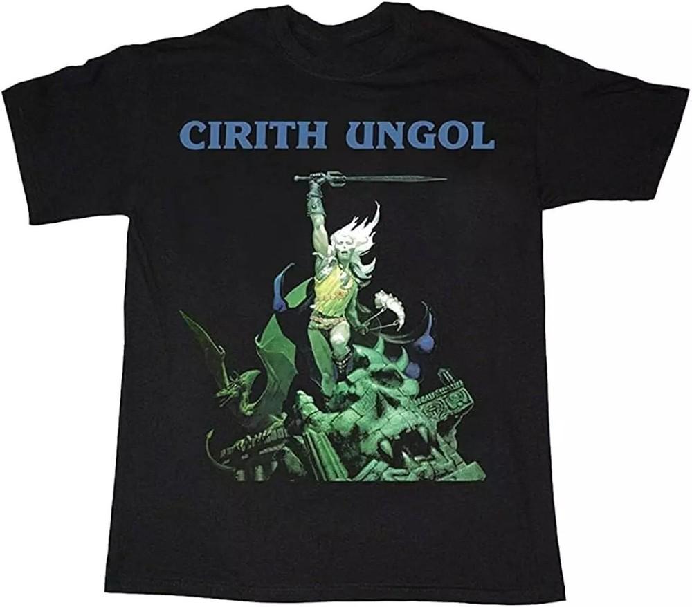 Cirith Ungol Band Music Black T-Shirt Cotton Unisex S-234XL Unisex T-Shirt