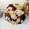 Loud House Fashionable Automatic Opening/Closing Folding Umbrella. Portable and Foldable, Ideal for Gift, Travel, and Daily Use.