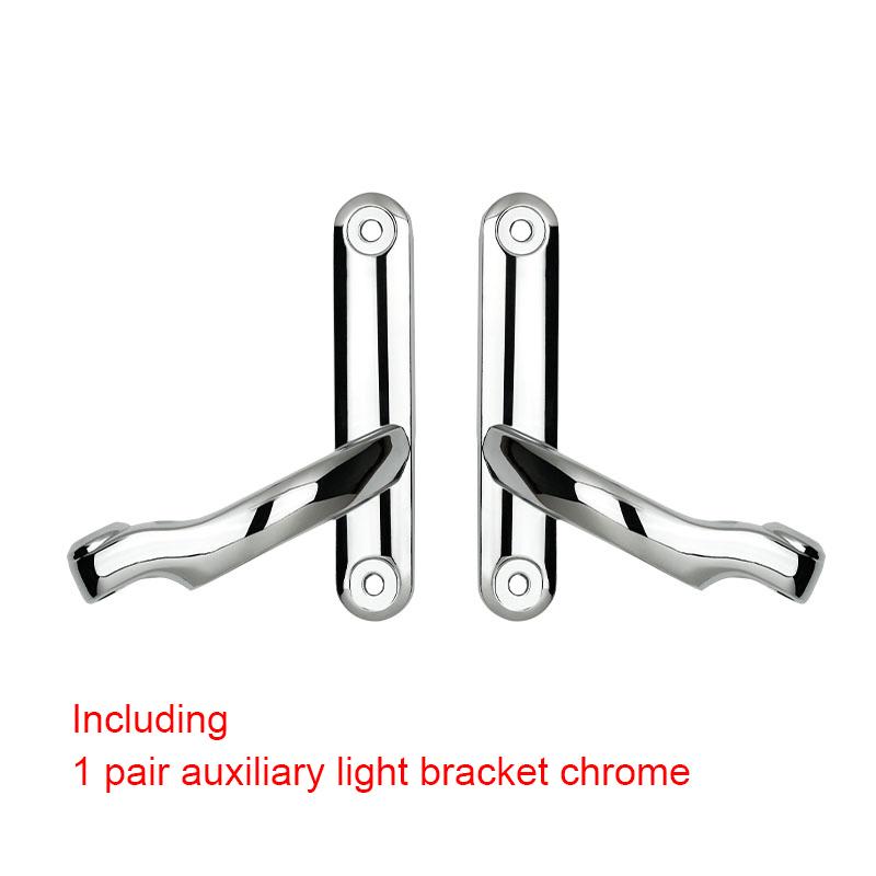 4.5 inch Motorcycle fog light Holder 4-1/2" Turn Signal Bracket Auxiliary Lighting for Street Glide FLHX Frame Parts 06-13