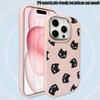 LZ8 Cartoon Cat Cute Art Soft Phone Case for Samsung S24 Ultra S23 Plus S21 FE A16 A54 A34 A52 A06 Infinix Hot 40 30i Lens Protection Shockproof Cover