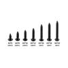 500pcs Durable Metal M3 Screw Kit Black Finish Cross Head Self Tapping Screw Fastener Round Head Pan Head Screw Hardware