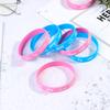 36 шт., браслеты с указанием пола, силиконовые браслеты для мальчиков и девочек, резиновые браслеты для команды