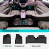For BYD Dolphin TPE 3D Car Floor Mats Cargo Liner Trunk Pad Foot Mat Odorless Tray Set BLACK
