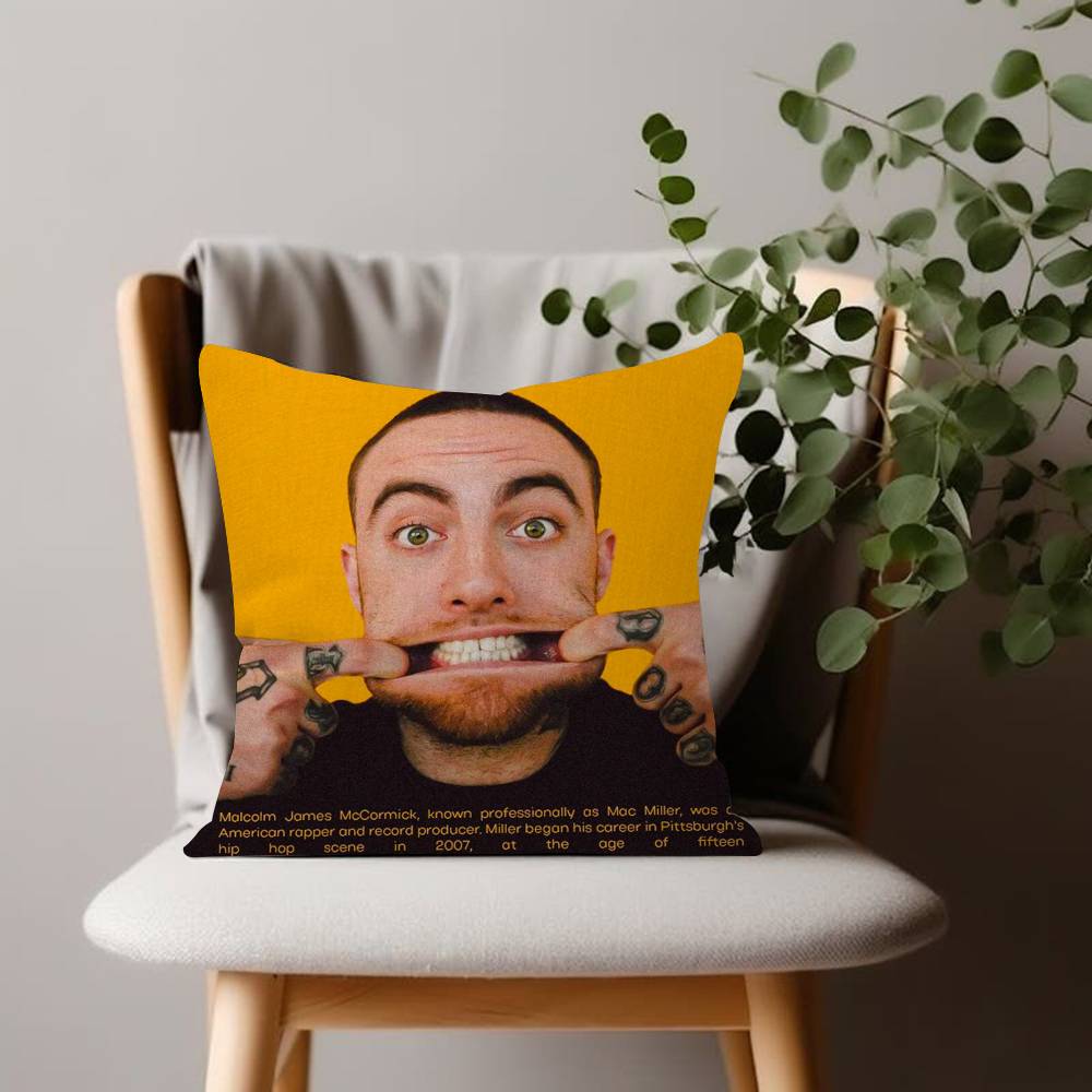Singer MMac Circles Miller Cushion Cover x Polyester Sofa Cushions Decorative Throw Pillows Home Decoration Pillowcover