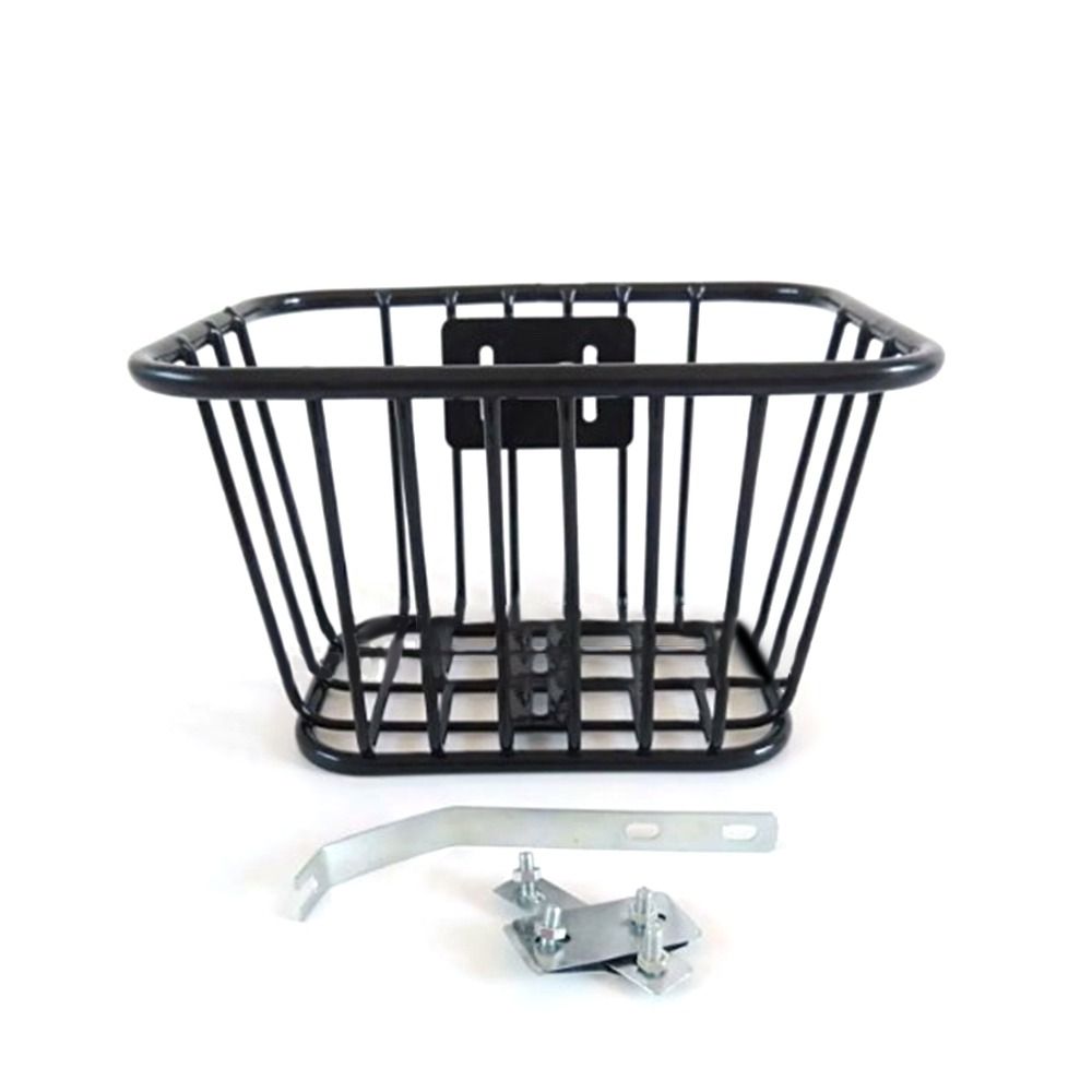 Fixed Durable Mountain Bike Basket Backpack Storage  Children's Folding Bike Accessories