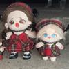 Stuffed Idol Plush Doll Clothes Dress Up 10CM Cotton Doll‘s Clothes Cotton Doll Hoodie  Xmas
