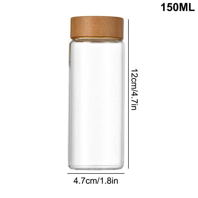 Контейнер для хранения кофейных зерен, стеклянная трубка с деревянным инструментом, пробирки в бутылках для хранения зерна, деревянные герметичные канистры, инструмент для бариста, подарок