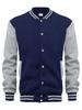 Men's Winter European Size Plus Velvet Baseball Cardigan Jacket