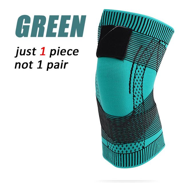 1 шт. компрессионные наколенники баскетбольный рукав протектор эластичный наколенник скобка пружинная поддержка волейбол бег силиконовый футбол
