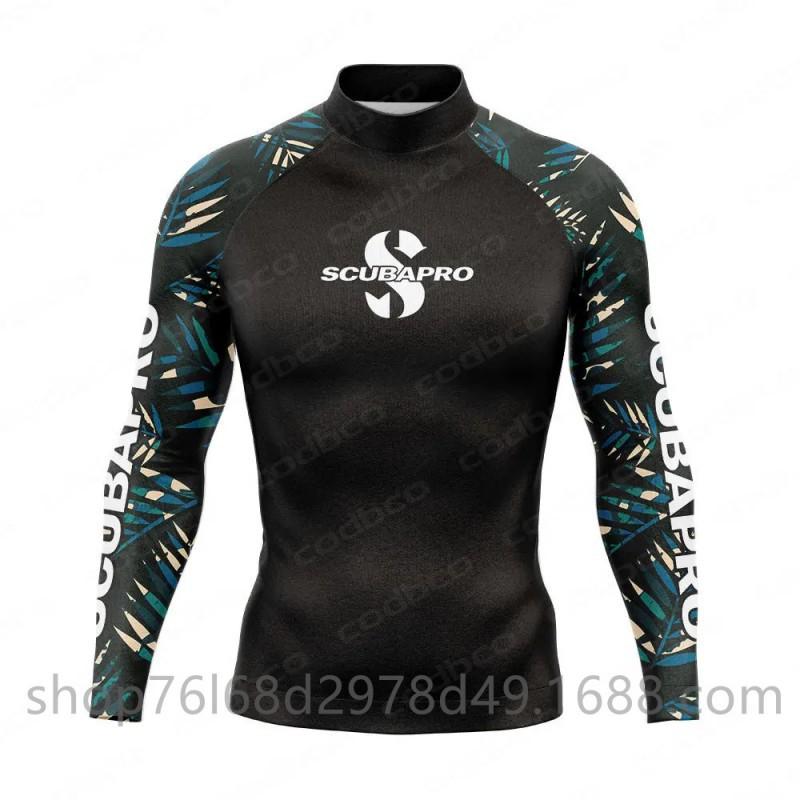 SCUBA Серфинг Одежда Для улицы Защита от солнца Снорклинг Купальные костюмы Сплит-топ с длинным рукавом Быстросохнущий Гидрокостюм Поддержка