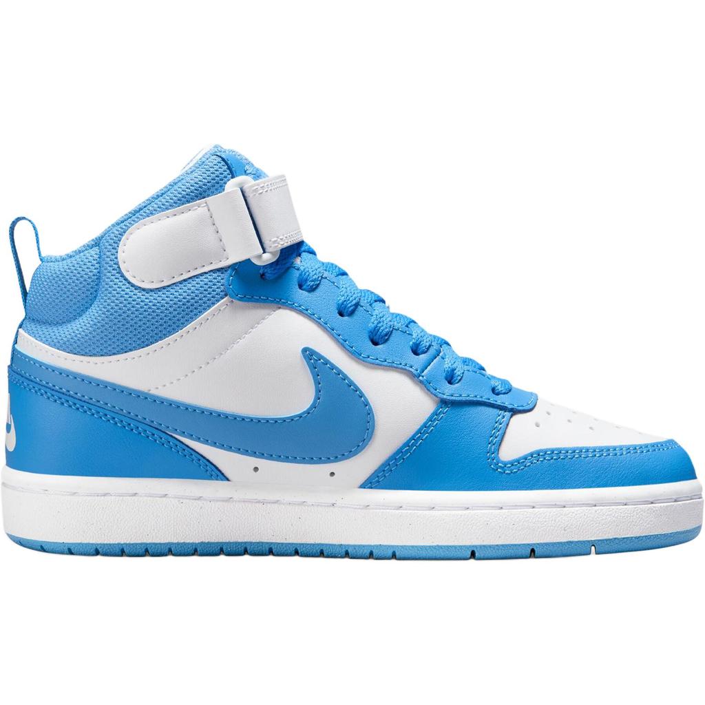 Nike Кроссовки Court Borough Mid 2 GS 'White/Blue Beyond' CD7782-123
