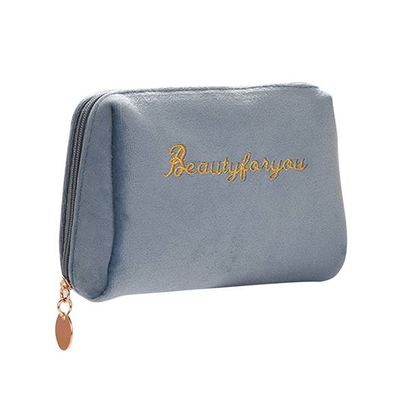 Бархатный органайзер для макияжа, мягкая сумка для губной помады для девочек, женская дорожная косметичка, косметичка, косметичка, косметичка