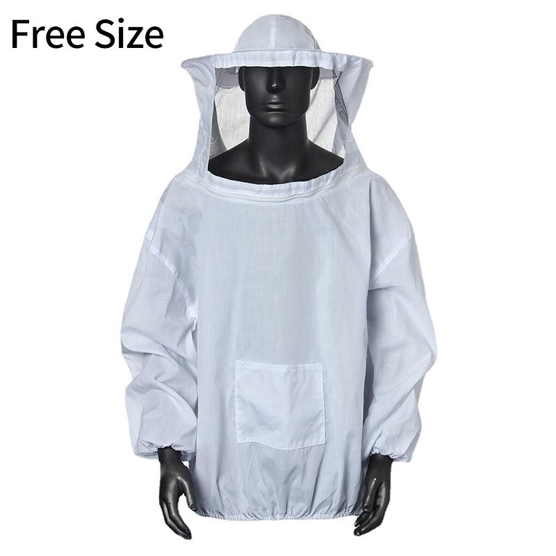 Защитный костюм от пчел, одежда для пчеловодства на все тело, специальное оборудование для защиты от пчел, профессиональный защитный костюм с капюшоном-вуалью