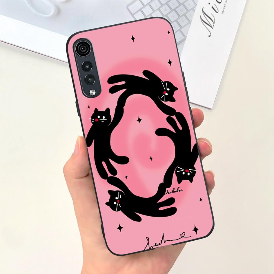 Для чехла LG Velvet Чехол для LG Velvet 5G LMG910EMW Ударопрочный Силиконовый Модный Расписной Мягкий Funda Для LGVelvet 5G UW LM-G900V Coque