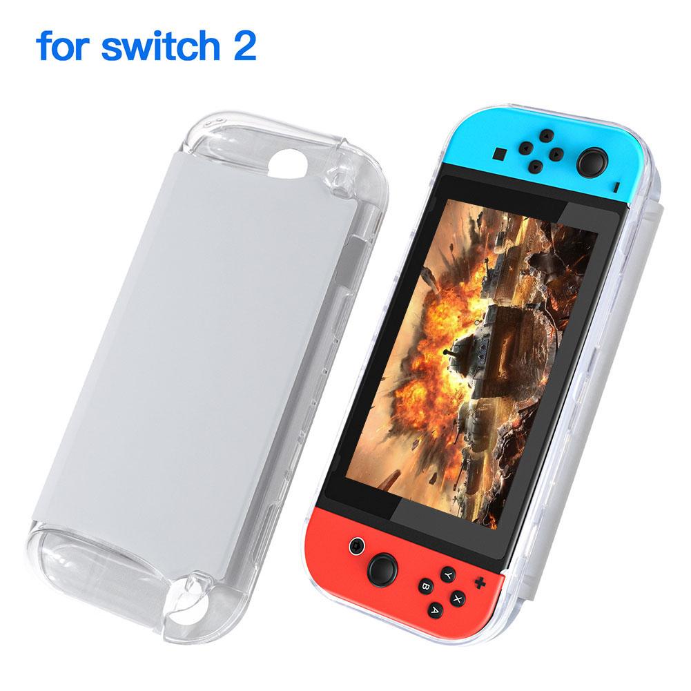 Для игровой консоли Switch 2 ТПУ чехол-книжка Защитный чехол Защита от царапин Портативная консоль Съемная защитная оболочка Чехол-накладка
