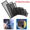 Dust Filter For Computer Cooler Fan Anti Dust Net Cover Dust Filter Mesh Net Magnetic Frame Pc Chassis Cooling Fan Dust Filter